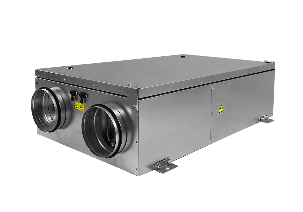 Компактная приточно-вытяжная установка с пластинчатым рекуператором Brissago CPE 800 G